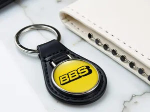BBS Personalized Keychains Special Text Unique Look